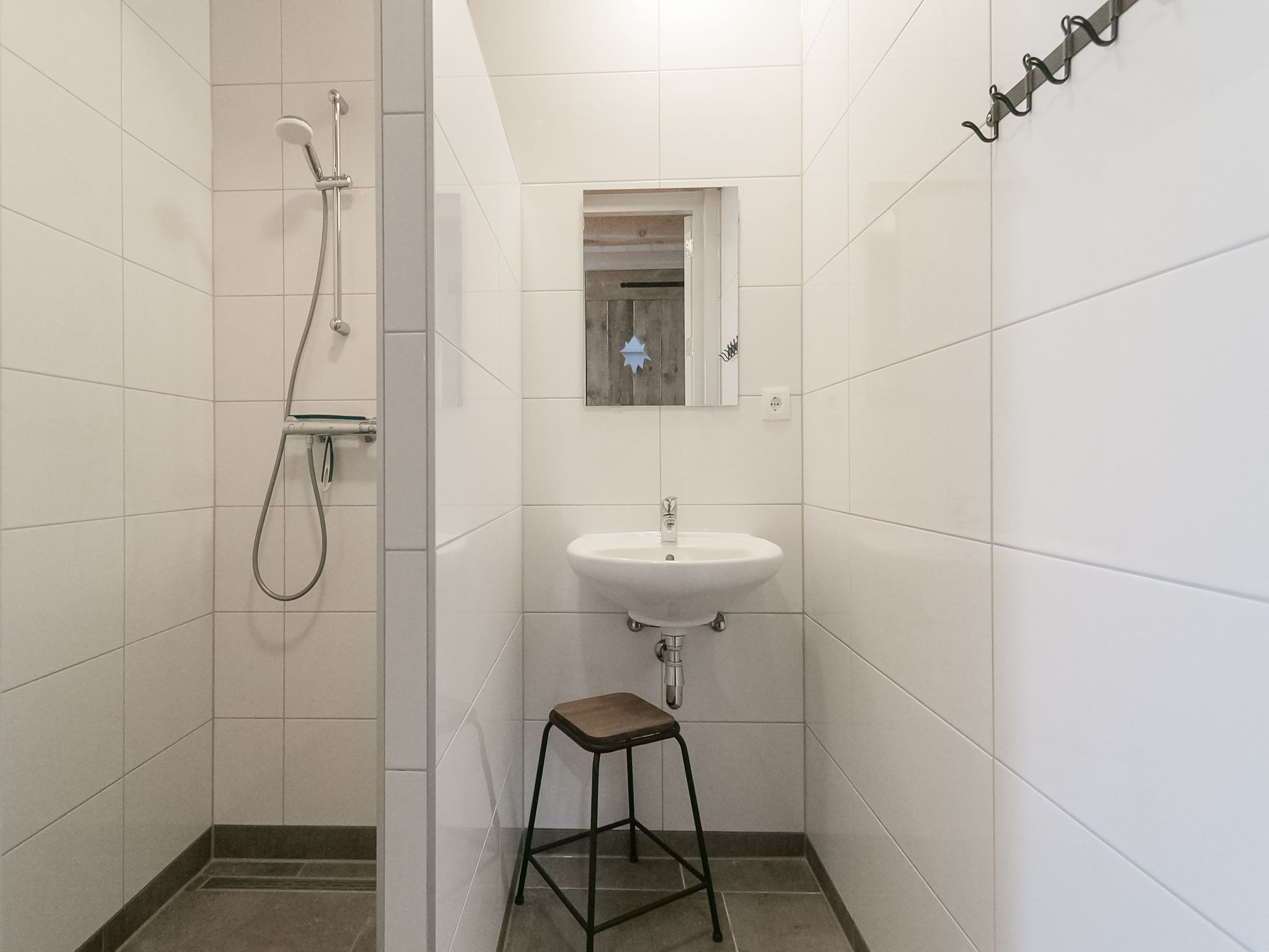 De badkamer van Hazenborgh - Duinhuis 1 in Callantsoog