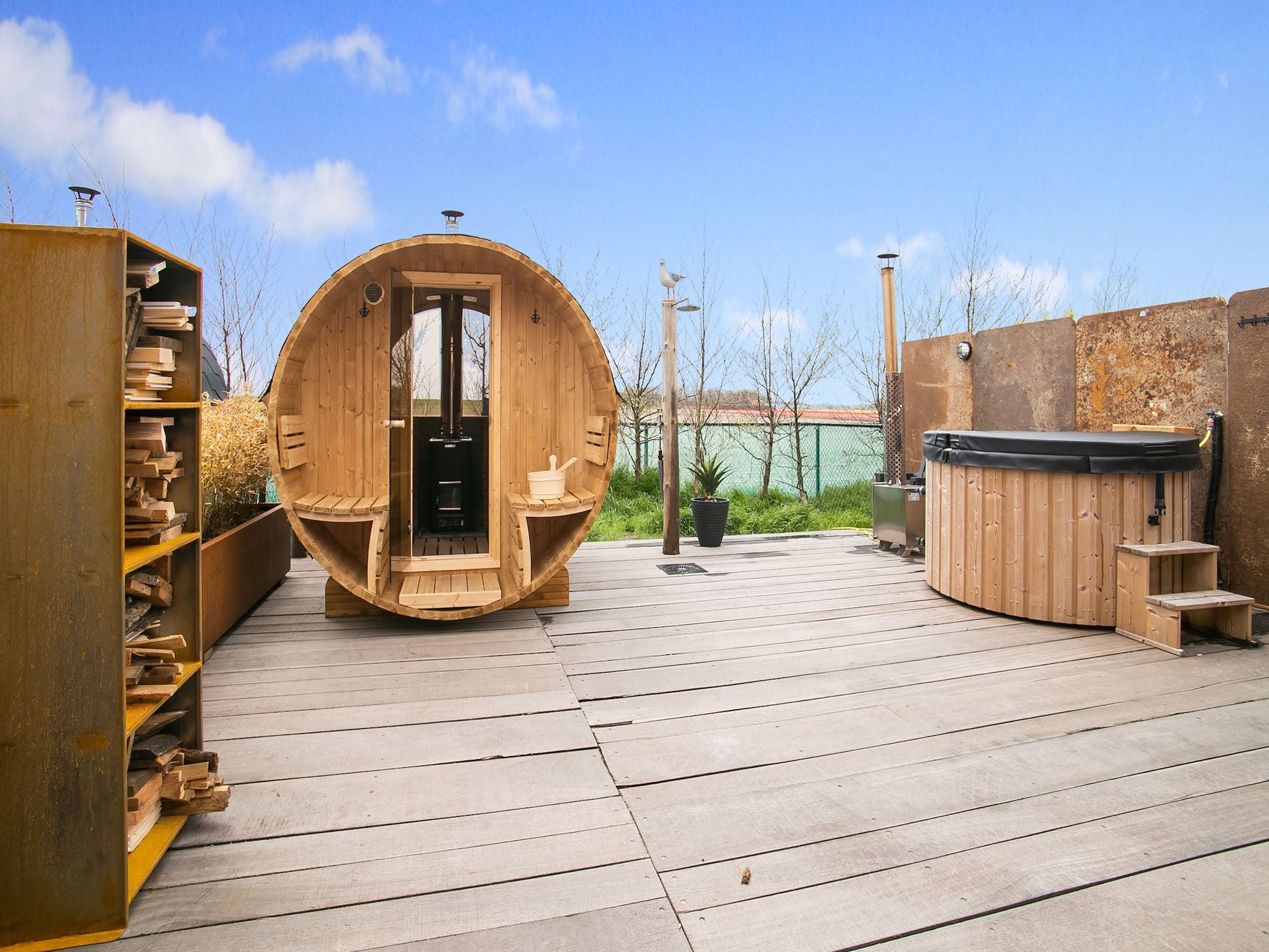 De tuin van Hazenborgh - Duinhuis 1 in Callantsoog