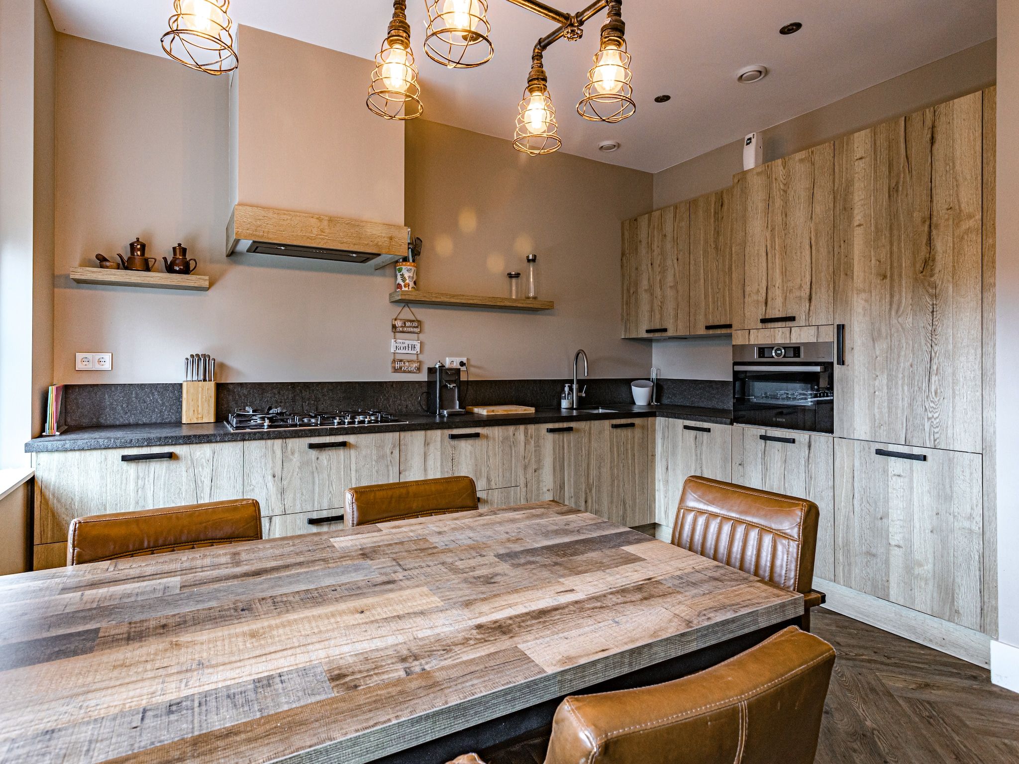 De keuken van Erve Olde Sasbrink in Nijverdal