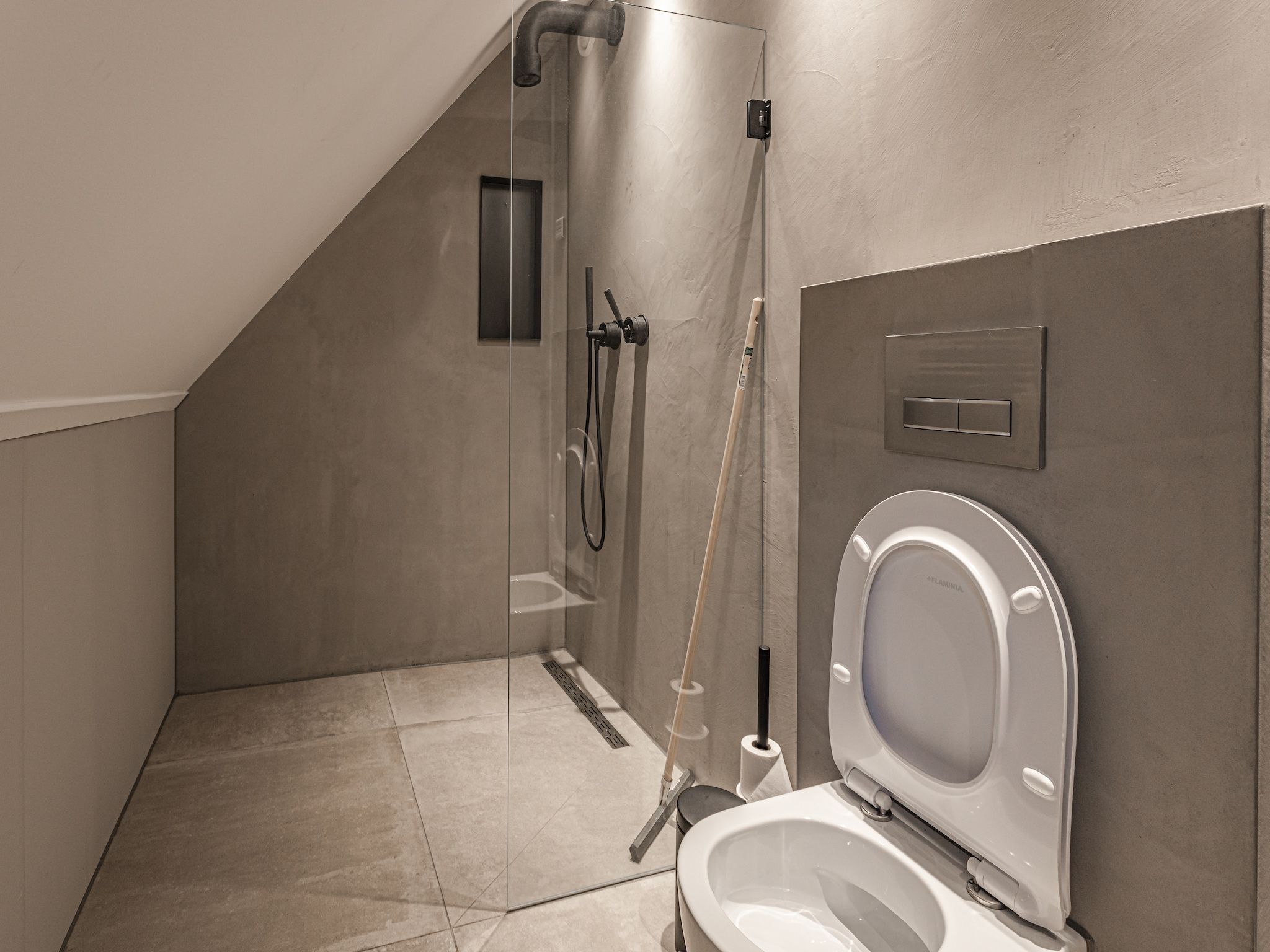 De badkamer van Erve Olde Sasbrink in Nijverdal