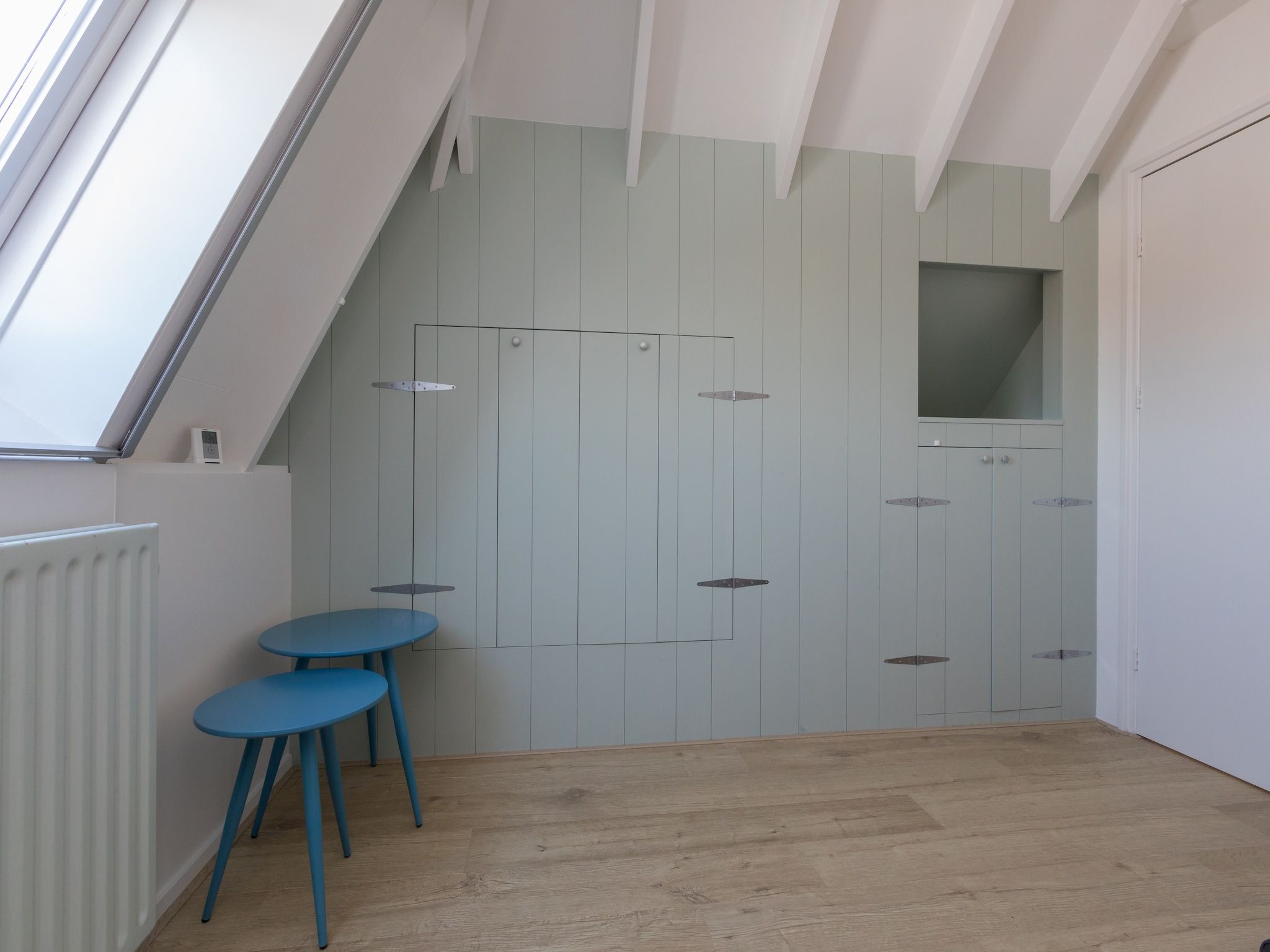 Een slaapkamer van Oostkapelseweg 32 -Ooievaar in Serooskerke