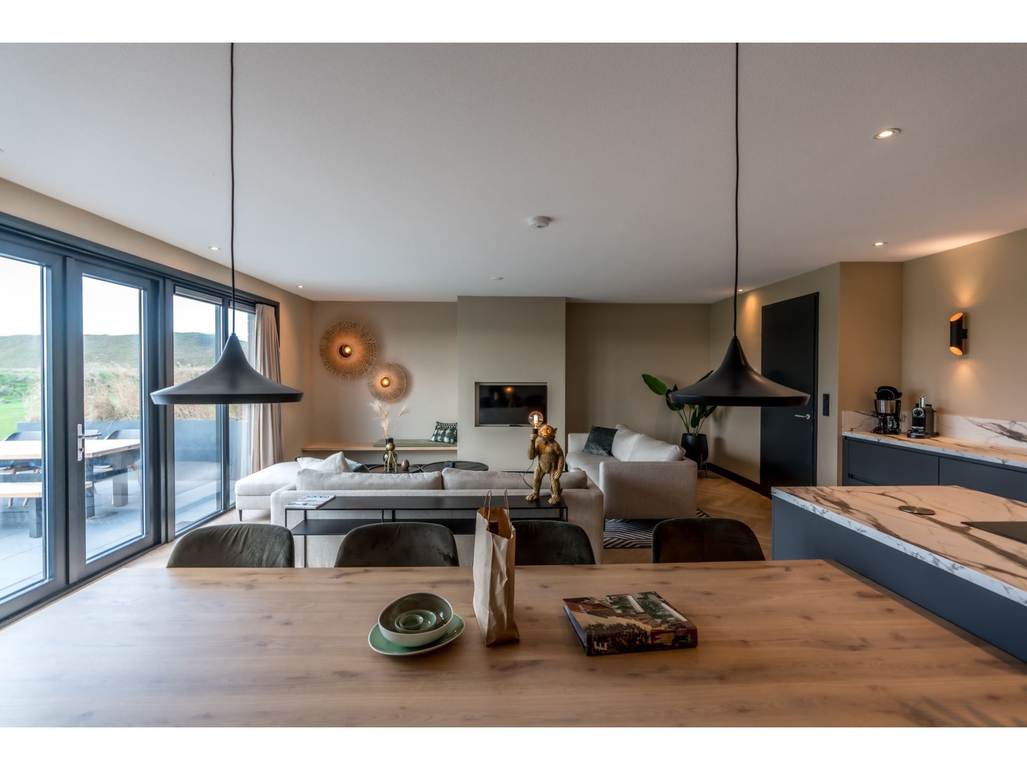 De keuken van O-Princenhof A 8 persoons in De Cocksdorp