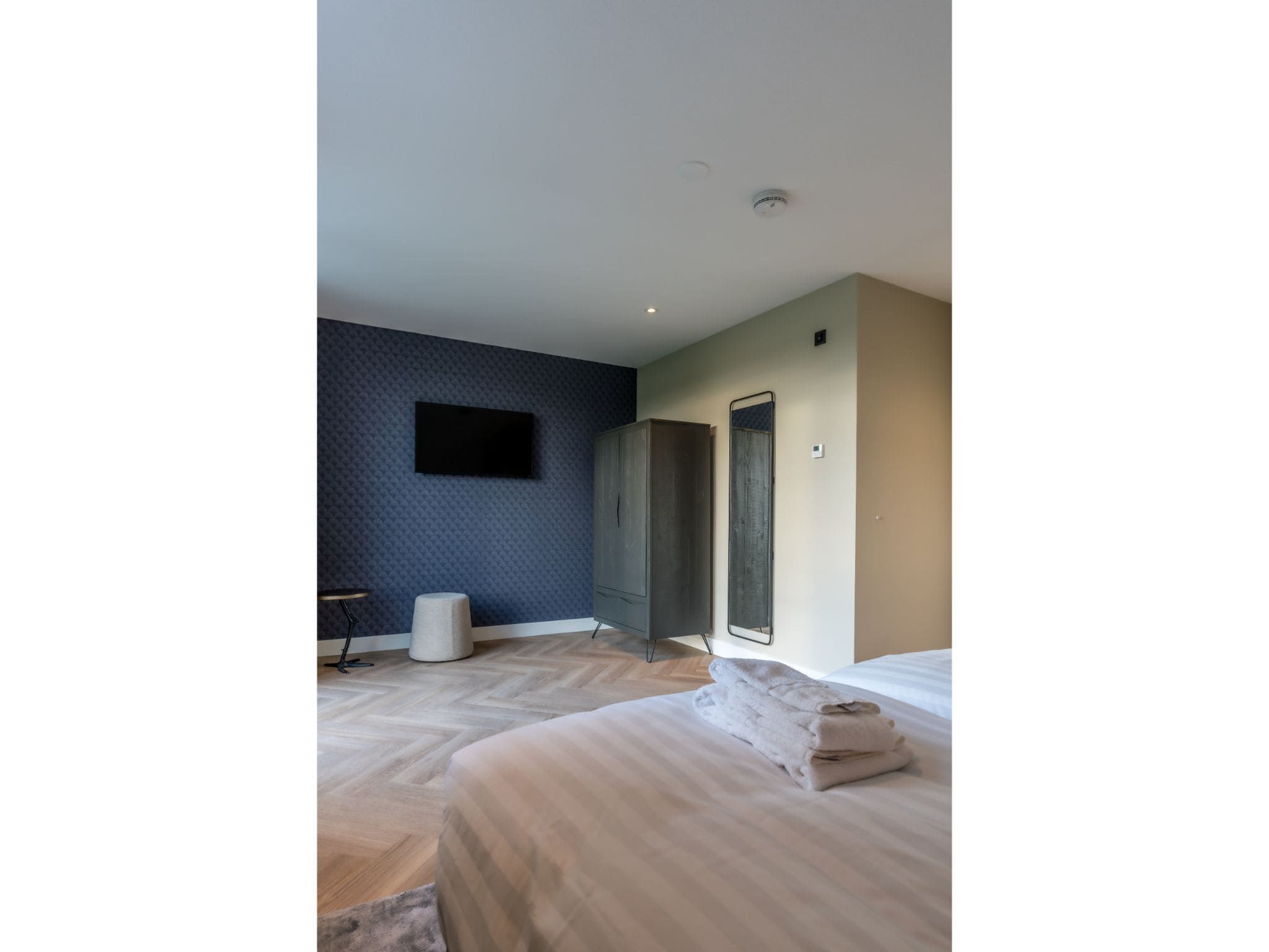 Een slaapkamer van O-Princenhof A 8 persoons in De Cocksdorp