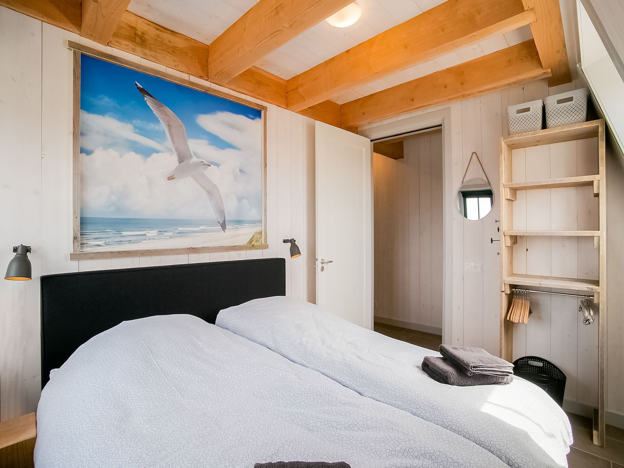 Een slaapkamer van Hazenborgh - Duinhuis 2 in Callantsoog