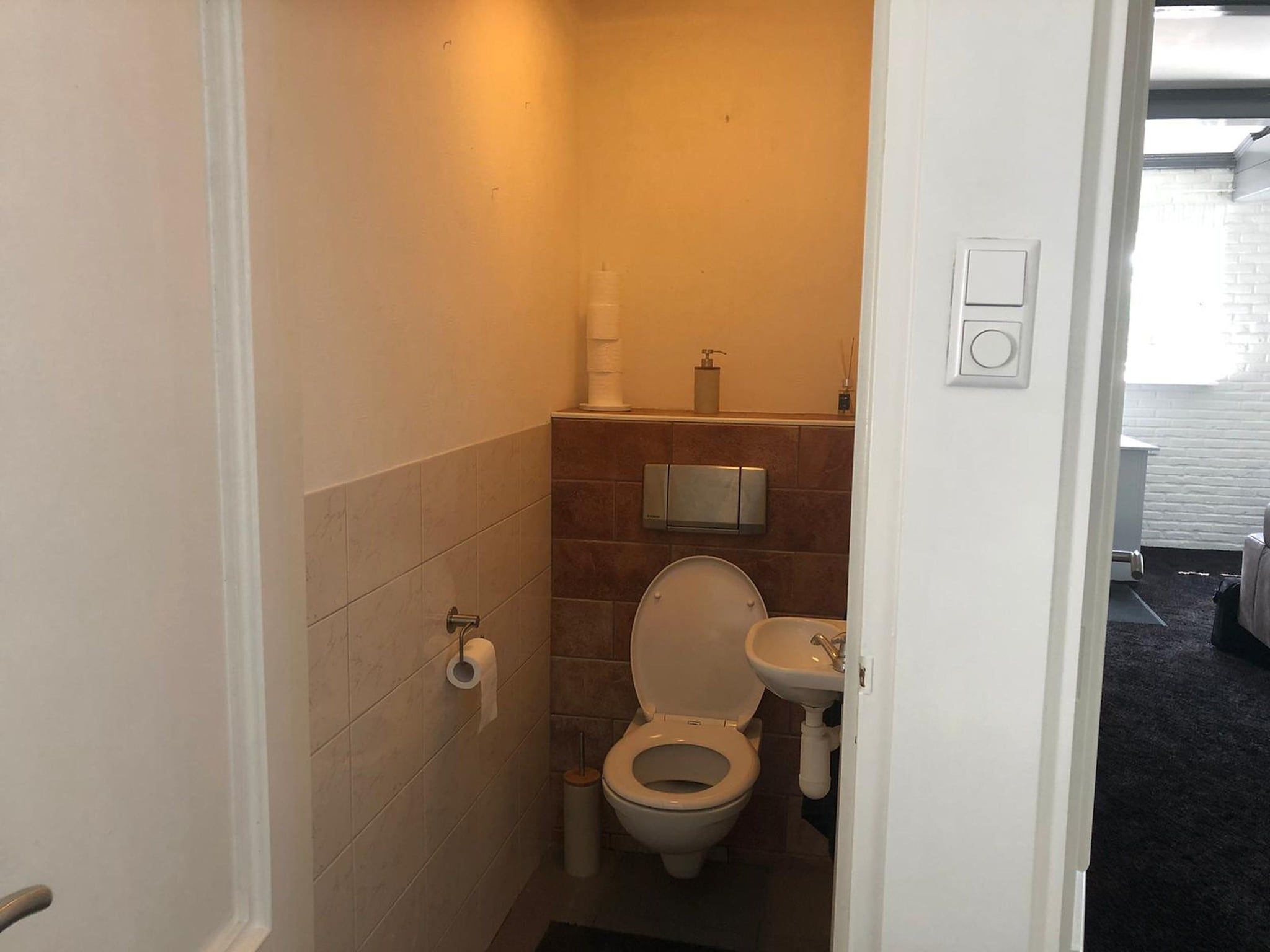 De badkamer van De Trots van de Konijnenberg in Harderwijk