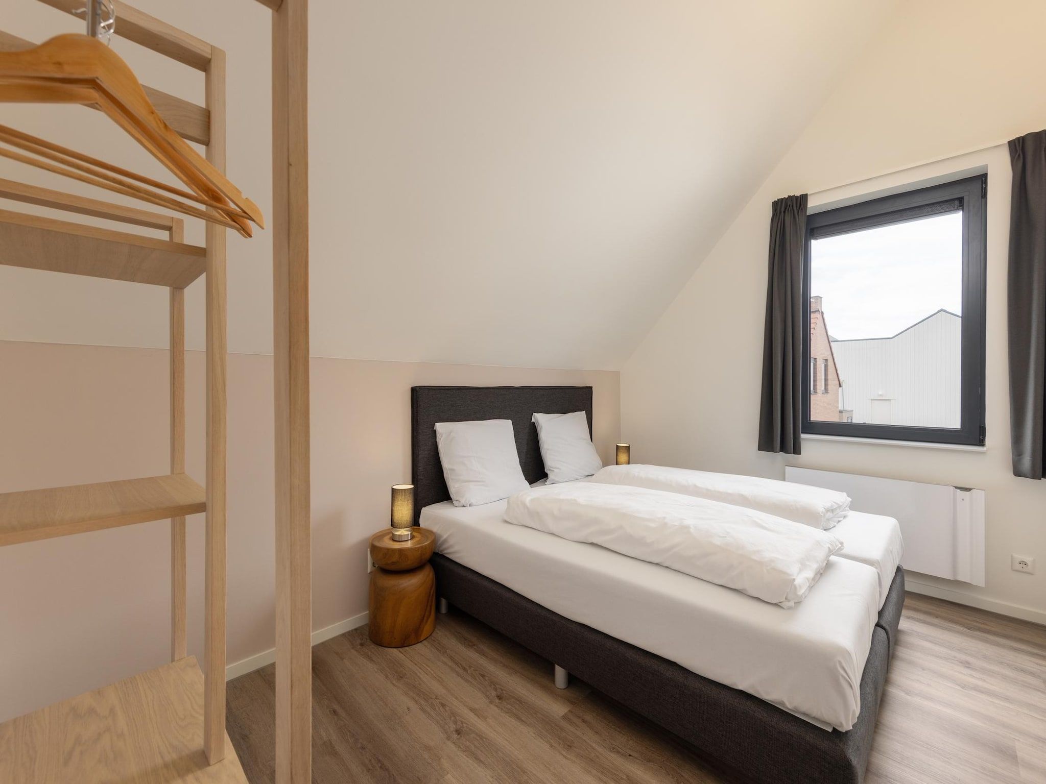 Een slaapkamer van Park Veerse Kreek 7 in Wolphaartsdijk