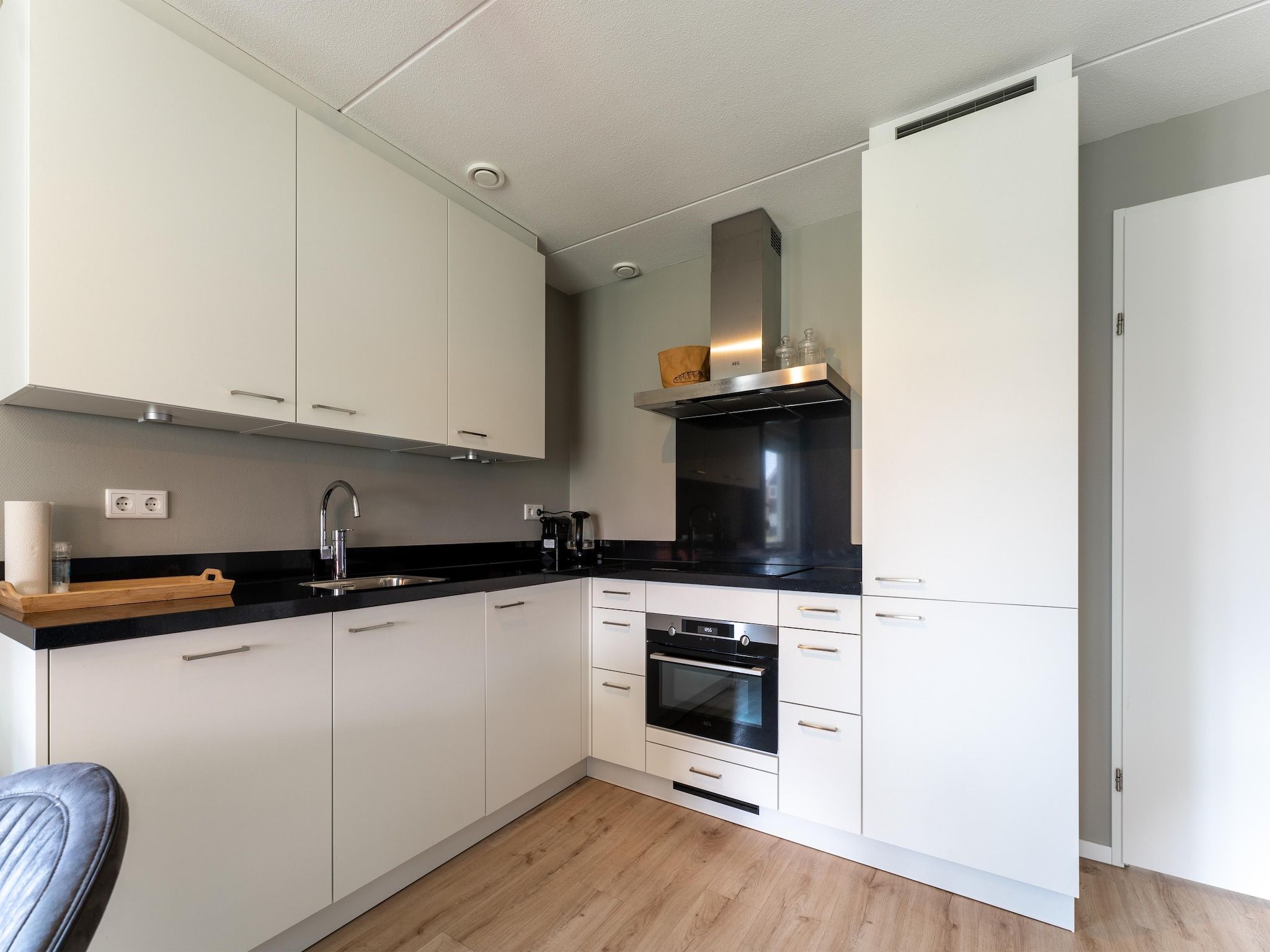 De keuken van De Scholekster Huis Nr 14 in Scherpenisse
