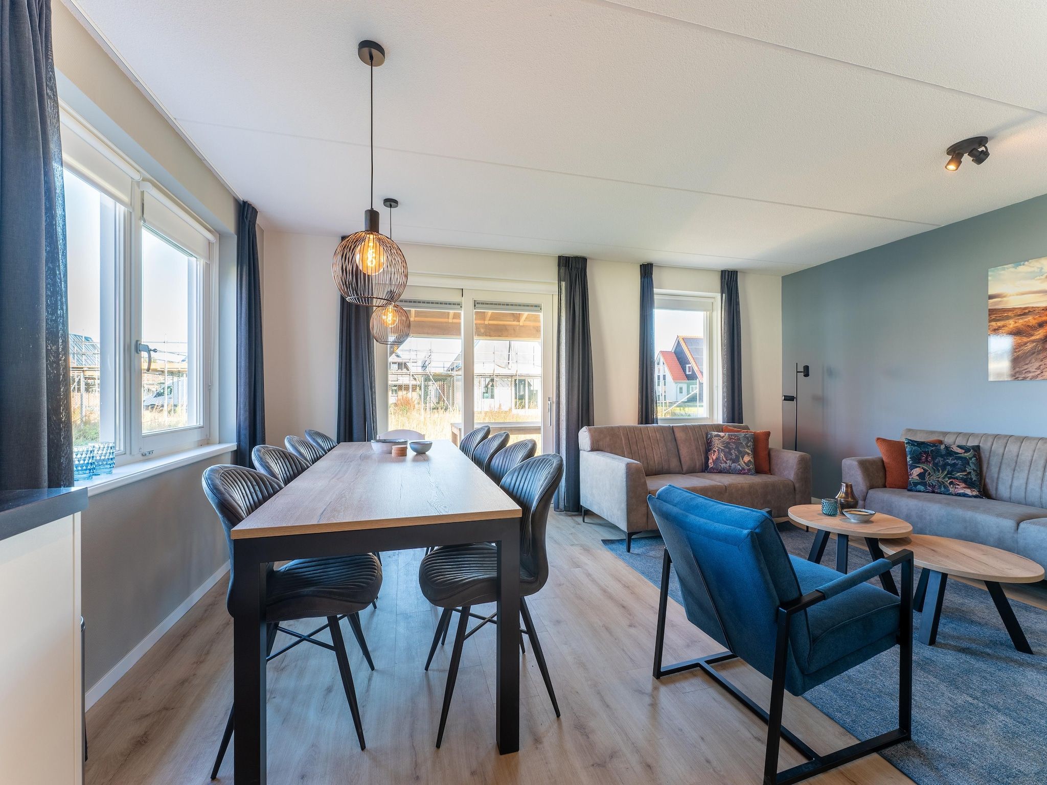 De eetkamer van De Merel Huis  Nr 44 in Scherpenisse