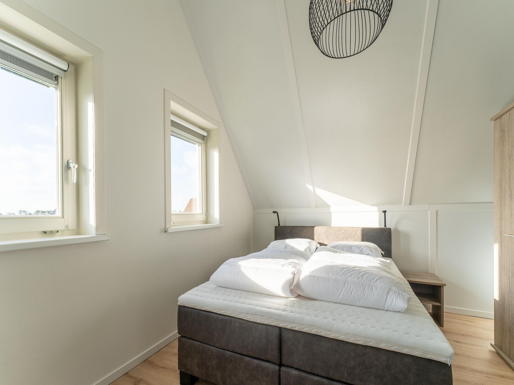 Een slaapkamer van De Merel Huis  Nr 44 in Scherpenisse