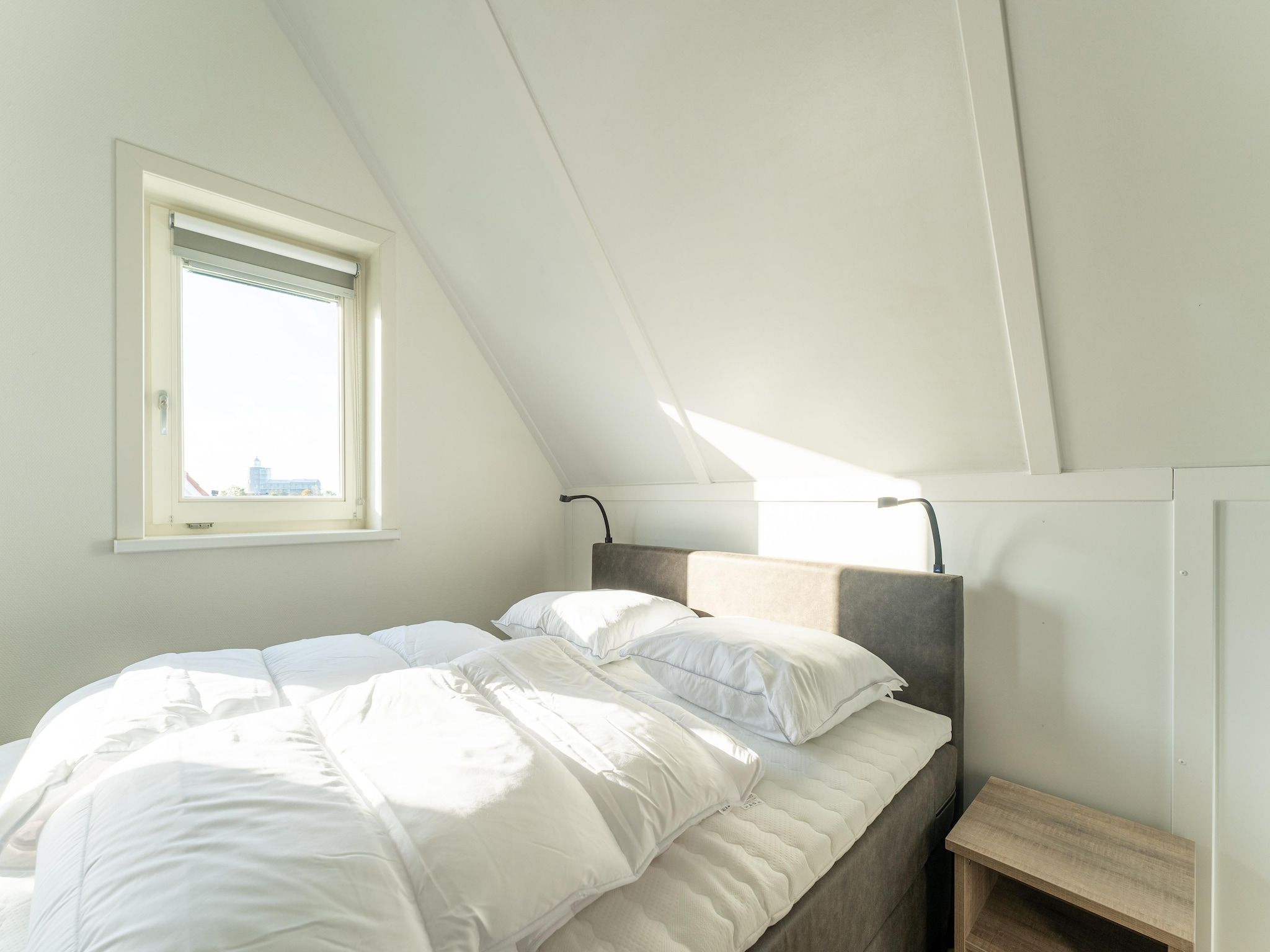 Een slaapkamer van De Merel Huis  Nr 44 in Scherpenisse