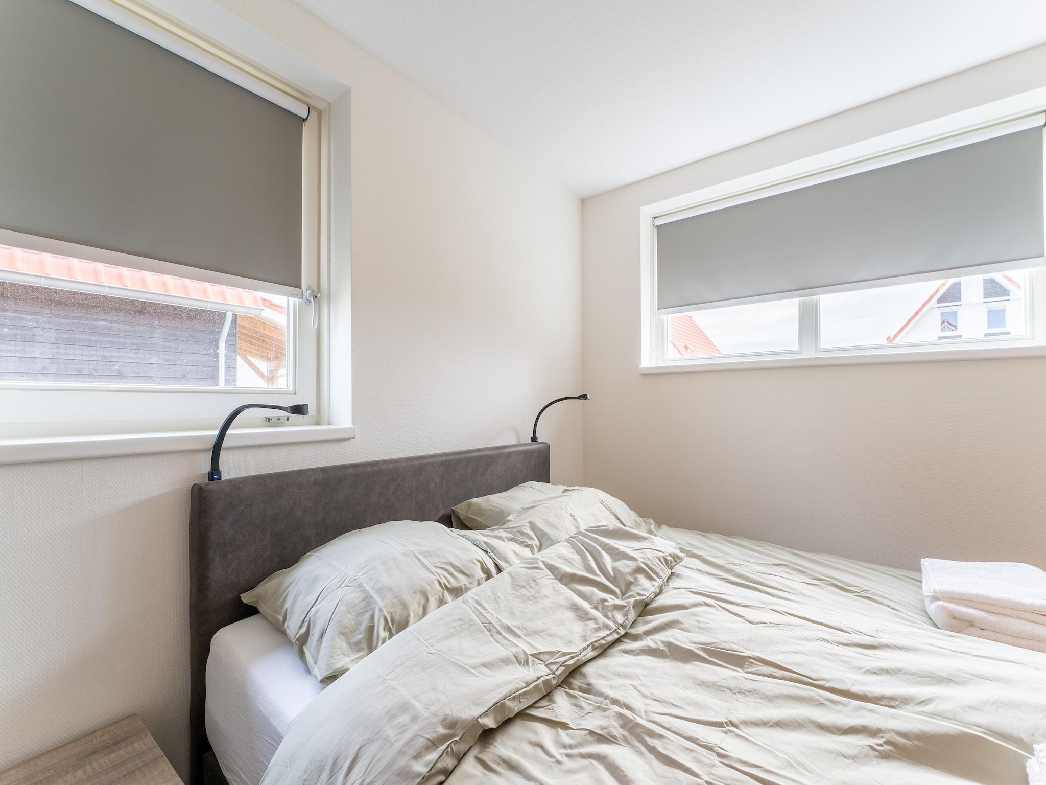 Een slaapkamer van De Reiger Huis Nr 46 in Scherpenisse