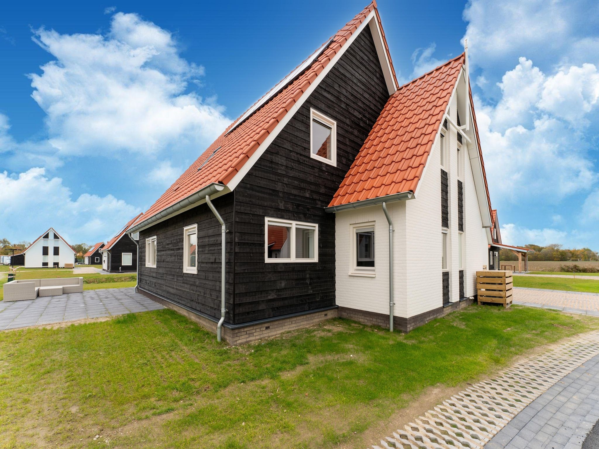 De buitenkant van De Pelikaan Huis Nr 45 in Scherpenisse