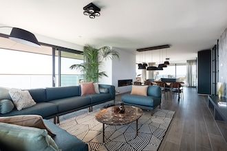 Stijlvol appartement voor 8 personen met zeezicht in Egmond aan Zee