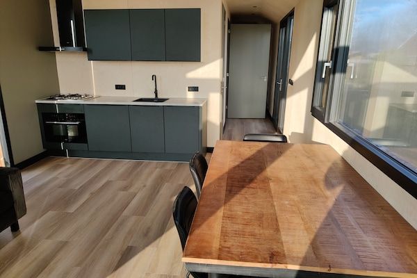 Woonkamer - Ruime natuurretraite in Bant (3)