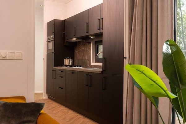Keuken - Bungalow voor vier personen in Overijssel in Zuna (3)