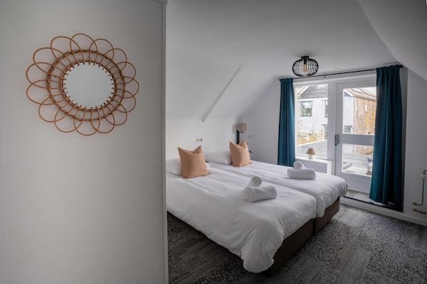 Slaapkamer - Vakantiehuis bij de duinen van Egmond in Egmond aan den Hoef (3)