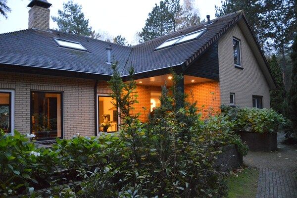Buitenkant - Woodland Group Villa nabij Veluwe & Campfire in Doornspijk (1)