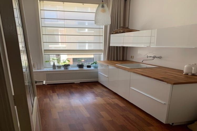 De keuken van Huize Columbus in Den Haag