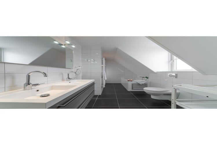 De badkamer van Zeeuwse Pracht in Colijnsplaat